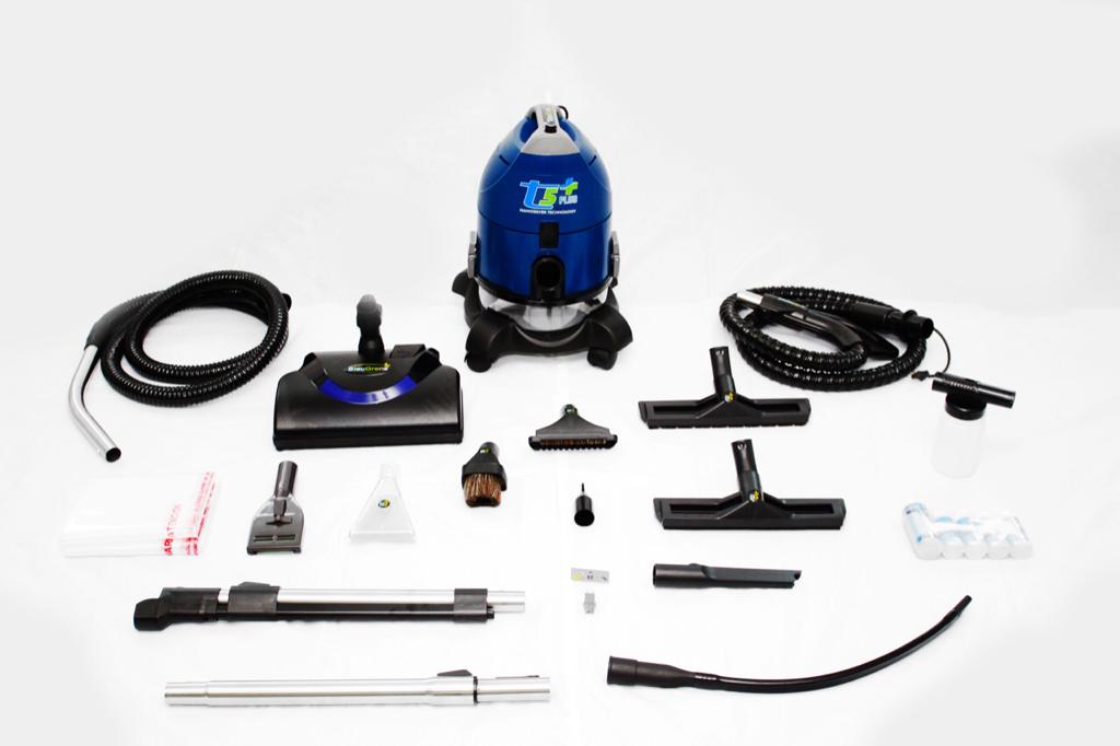 Aspiradora Bleu Greens by Turmix INCLUYE Cepillo Eléctrico para Colchón